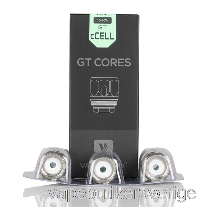 Vape Sverige Vaporesso Nrg Gt Ersättningsspolar 0,5ohm Gt Ccell Keramiska Spolar